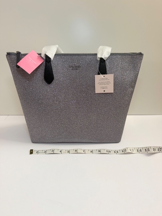 kate spade Handbags - Kate Spade New York Joeley Silver Glitter Tote